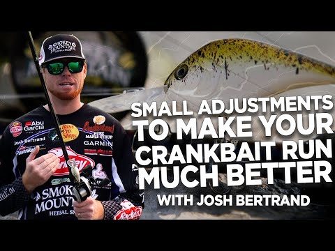 Josh Bertrand’s Tiny Adjustments Make His Crankbait Run Better | Major League Lessons