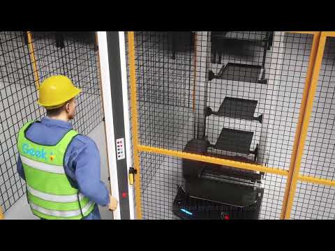 Warehouse Safety Innovation | 3D Animation Explainer | Geekplus