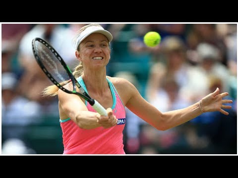 Tennis: Mona Barthel schlägt Magdalena Rybarikova in Nottingham