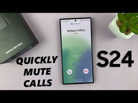 How To Quickly Mute Incoming Calls On Samsung Galaxy S24 / S24 Ultra