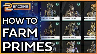 Prime Item Farming & Pre-Farming | Warframe Guide