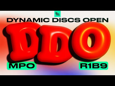 2023 Dynamic Disc Open | MPO R1B9 | Buhr, Clemons, Wysocki, Orum | Jomez Disc Golf