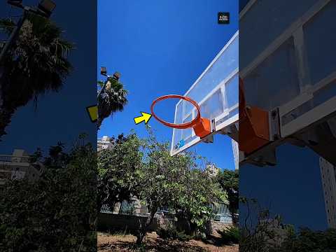 Why Basketball Hoops Need a Net? 🏀 #views #shorts