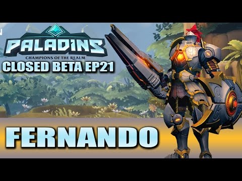 Paladins Closed Beta Ep21 - The Comeback Burn
