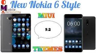 Nokia 6 theme for REDMI mobile || for Tamil || TECH TV TAMIL