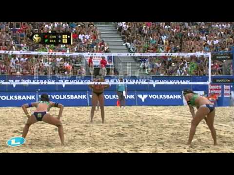 Xue-Zhang Xi CHN [2] Talita-Antonelli BRA [3] 2-0 (21-16,28-26) Semifinal Klagenfurt Grand Slam 2011