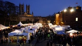 preview picture of video 'Lincoln Christmas Market 2013'