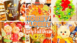 HOBBY LOBBY COME WALKTHROUGH WITH ME! IS IT TOO EARLY FOR FALL & CHRISTMAS DECOR? WHAT DO YOU THINK?