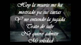 Si amaneciera sin ti-Saratoga-Letra