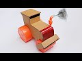 How To Make How Road Rollar From Cardboard Diy Made At Home