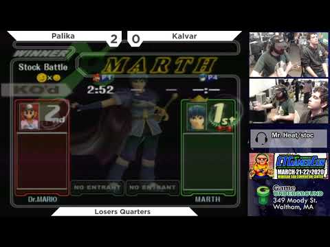 Mass Madness 32 SSBM - Palika (Dr. Mario) vs. Kalvar (Marth) - Melee LQF