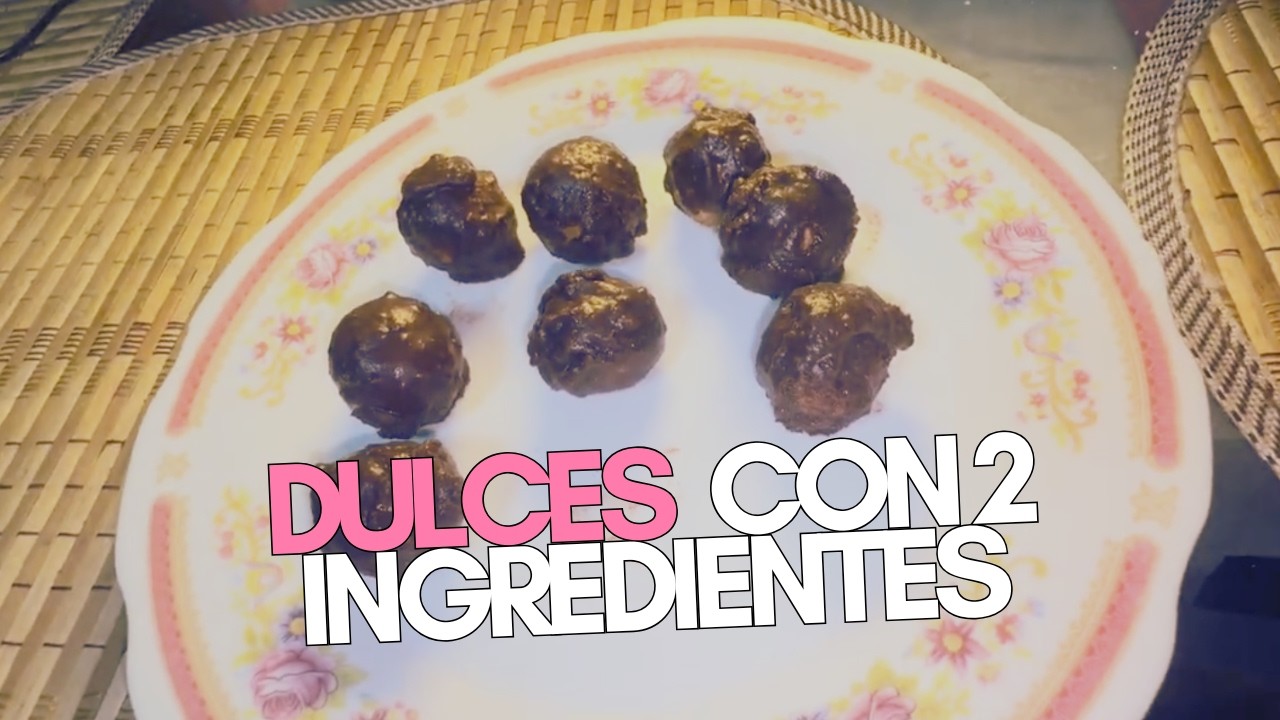 TRUFAS DE CHOCOLATE CON DOS INGREDIENTES (paso a paso) #recetas #recetasrapidas #bts #kpop