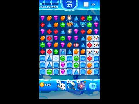Jewel Pop Mania:Match 3 Puzzle Level 26 ( Jewel Ice Episode ) - Walkthrough ( No Booster )