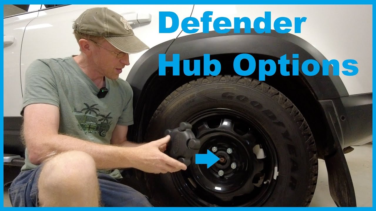 Watch video Land Rover Defender L663 18 Steel Wheel Hub Cap Options.. Now Land Rover Defender L663 18 Steel Wheel Hub Cap Options..