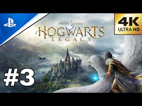 Hogwarts Legacy PS5 Pro 🎮 | Ray Tracing ON | 4K 60FPS Gameplay Walkthrough (No Commentary) | Part 3