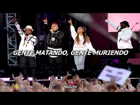 Where is the love? - BLACK EYED PEAS ft ARIANA GRANDE (One Love Manchester) // español