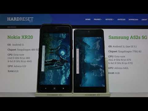 NOKIA XR20 vs SAMSUNG Galaxy A52s 5G - 3DMark Wild Life Extreme