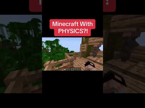 Unbelievable Minecraft Physics! Watch Now! #MinecraftSciFi