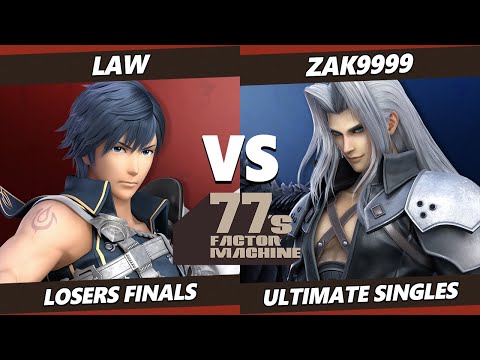77s FM5 Losers Finals - Law (Chrom) Vs. zaK9999 (Sephiroth) SSBU Ultimate Tournament