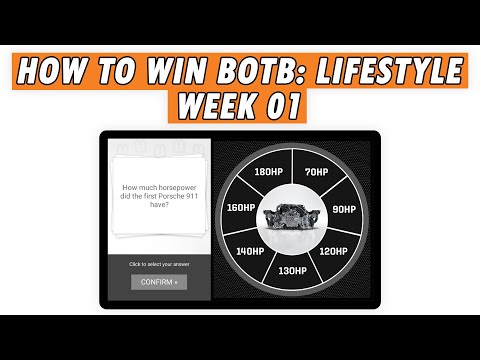 How to Play and Win BOTB: Lifestyle Competition (Week 1) [2021]