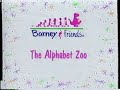 Barney Friends The Alphabet Zoo But The Audio Is A Semitone Lower