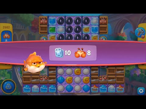 Fishdom. Hard Level 2962