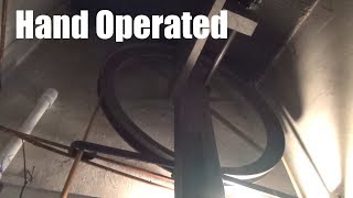 Historic 1903 Sidney Hand Operated Freight Elevator