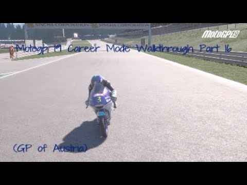 Motogp 19 Career Mode Part 16 - (GP of Czech Republic and Austria)