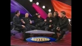 Boyzone playing Musical Statues1997