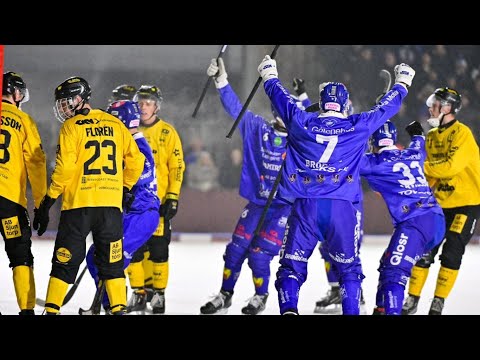 Kvartsfinal 3:5 «Villa Lidköping BK»-«Gripen Trollhättan BK» 21 Feb Elitserien 2024-25