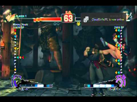 SSF4: Sakura Vs. Guy