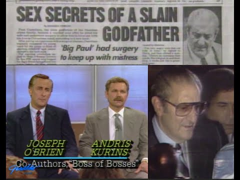 1991.  Boss of Bosses, the FBI agents who bugged Paul Castellano's home, his death