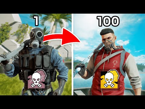 I Spent 100 Rounds Only Playing Smoke & Maverick