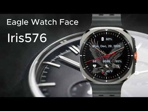 Iris576 Eagle Theme Watch Face