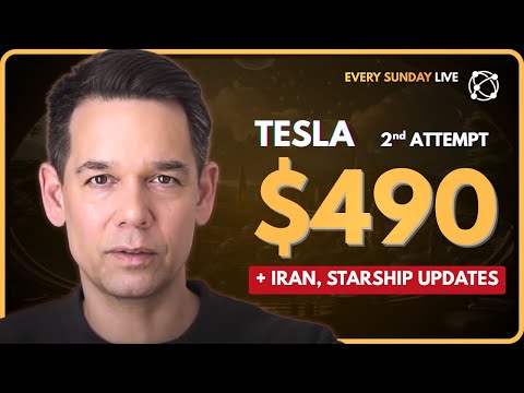 Will Tesla Stock Get Back To $490? Iran, SpaceX and WEEKLY OUTLOOK