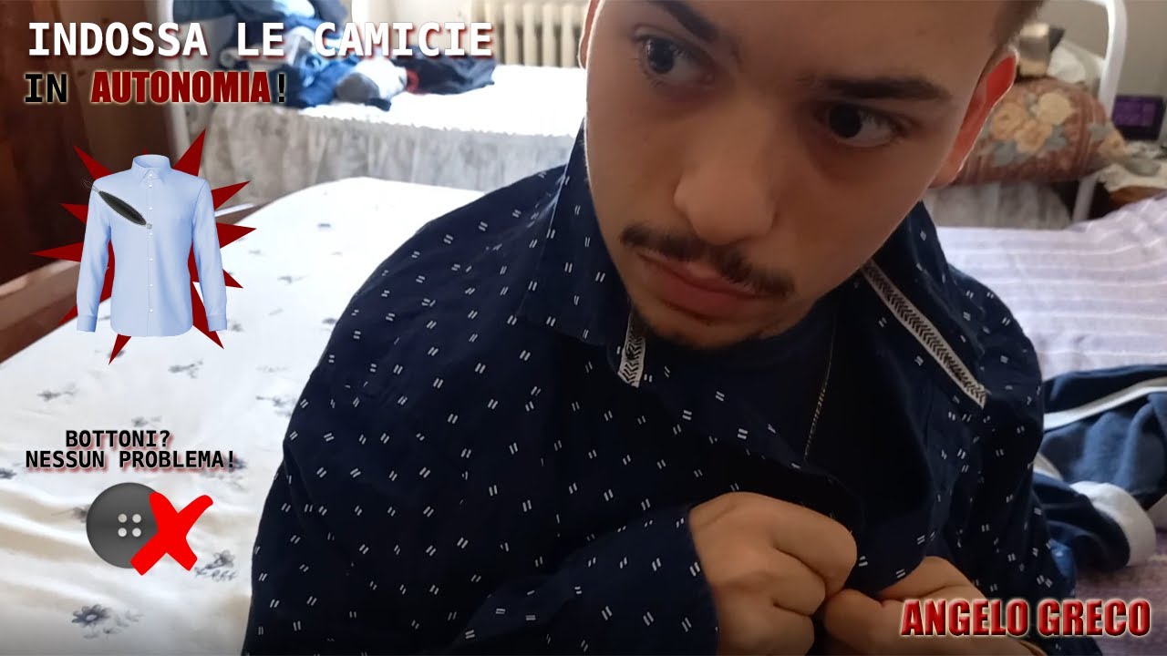 Indossare una camicia in piena autonomia? - Si può fare!