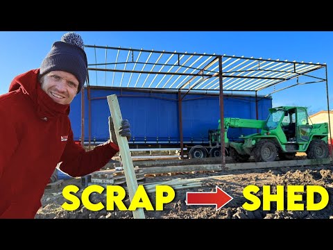 BUILT FROM SCRAP: Our £110 Shed Build