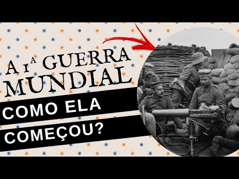 AFINAL, COMO COMEÇOU A PRIMEIRA GUERRA MUNDIAL?