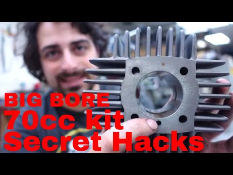 BIG BORE kit installed (secrets revealed) - Second Stroke Mopeds