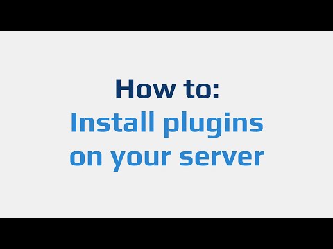 How to: Install plugins on your server