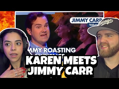 KAREN MEETS : Jimmy Carr Roasting The Audience (VOL  1) | REACTION