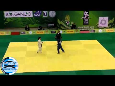 Asian Judo Championships Bangkok 2013 Final -78kg JEONG Gyeong Mi (KOR) - SOL Kyong (PRK)