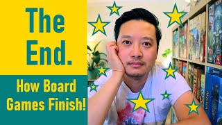 How Board Games End?