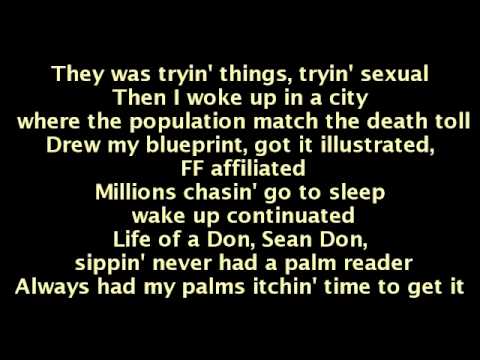 Big Sean - Guap (On Screen Lyrics)