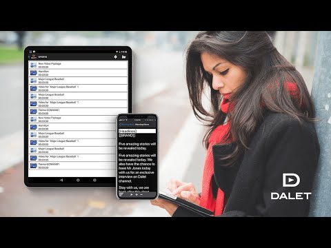 Dalet On-the-Go | A mobile app for News producers on the move