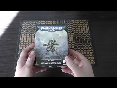 Necrons - Hexmark Destroyer - Unboxing (WH40K)