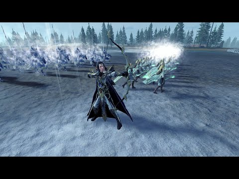 TW:WH2 Community Cast - High Elves vs Tomb Kings - Alith Anar's Firing Squad! Feat. BastosFC