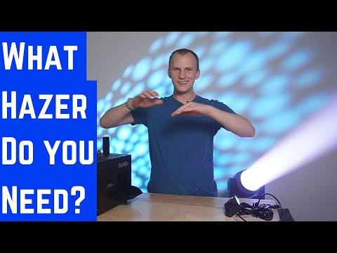 What Type of Hazer Do You Need, and How Do You Get the Most Out of It!