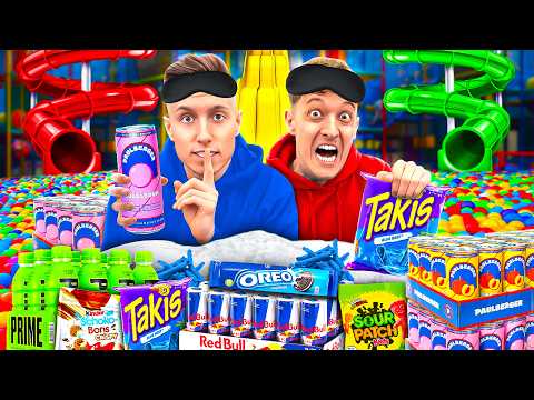 1 NACHT HEIMLICH im SPIELEPARADIES übernachten! 😱 (Polizei kommt..)