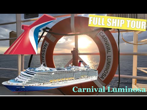 [4K] Cruise Ship Tour | Carnival Luminosa - Complete Ship Walkthrough 2026